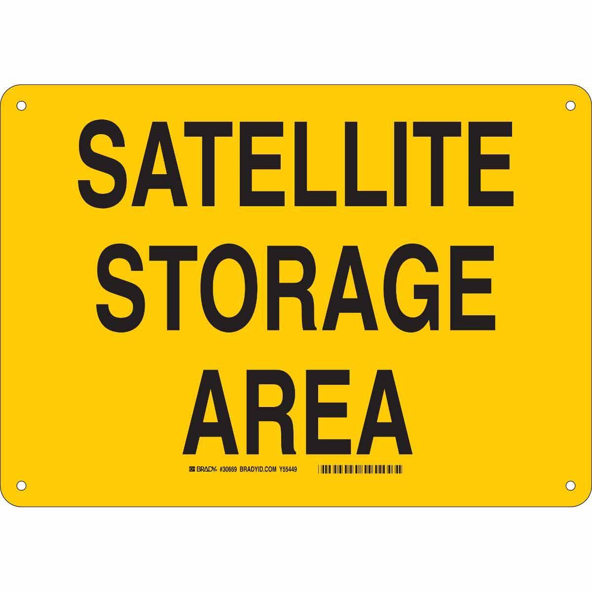 Brady® 30669 Chemical & Hazardous Material Signs