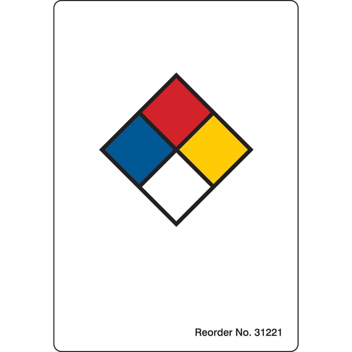 Brady® 31221LS Safety & Facility Labels