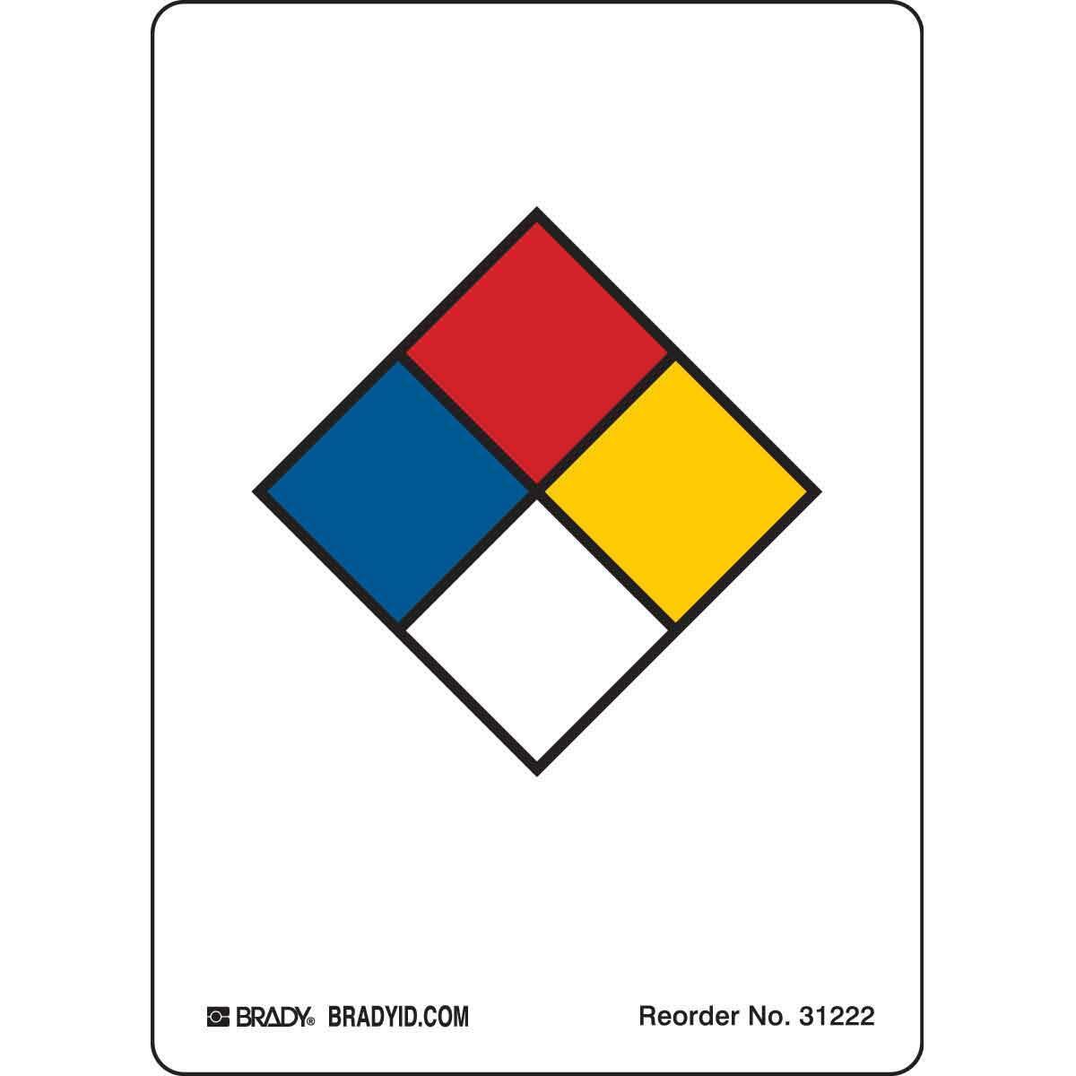 Brady® 31222LS Safety & Facility Labels