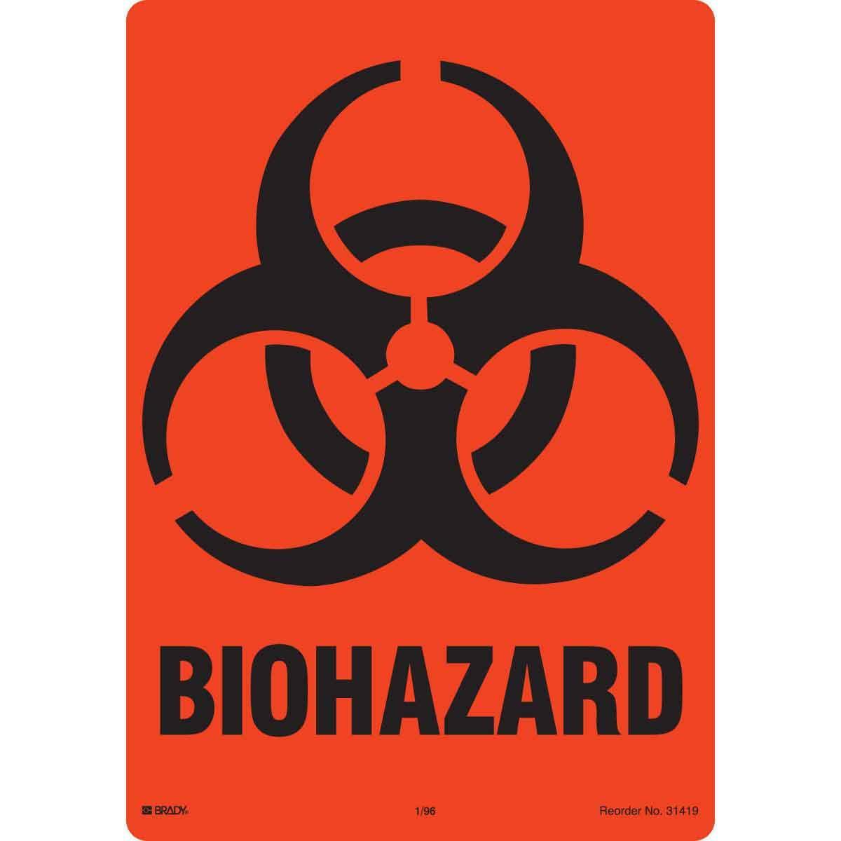 Brady® 31419LS Chemical & Hazardous Material Signs