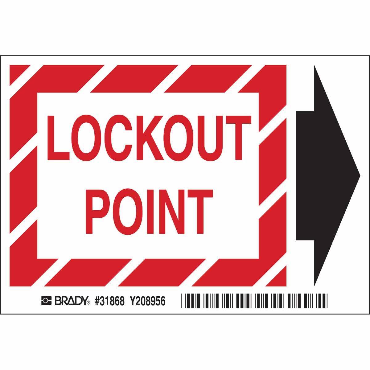 Brady® 31868 Accident Prevention Signs