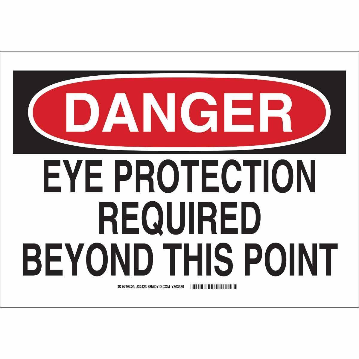 Brady® 32423 Accident Prevention Signs
