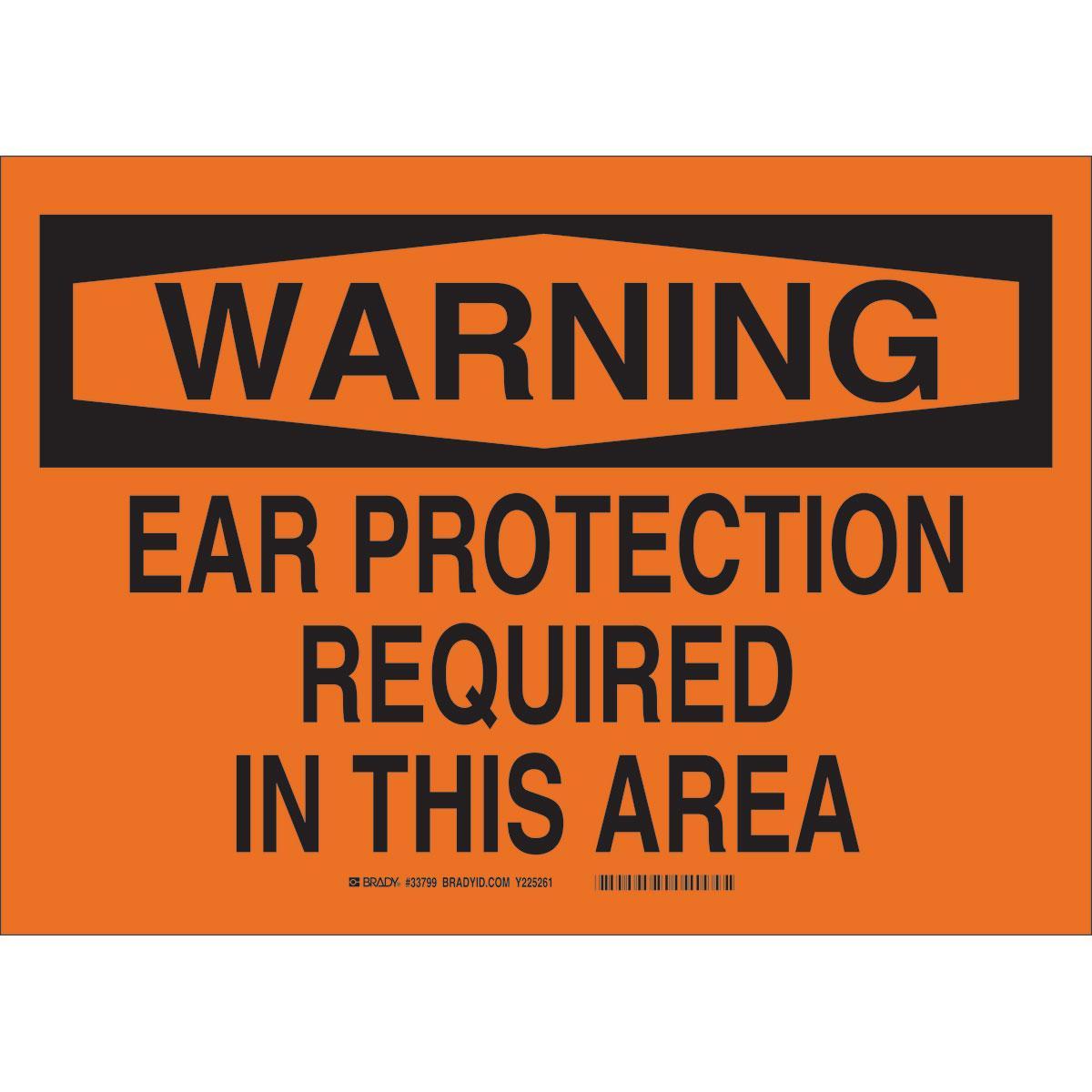 Brady® 33799 Accident Prevention Signs