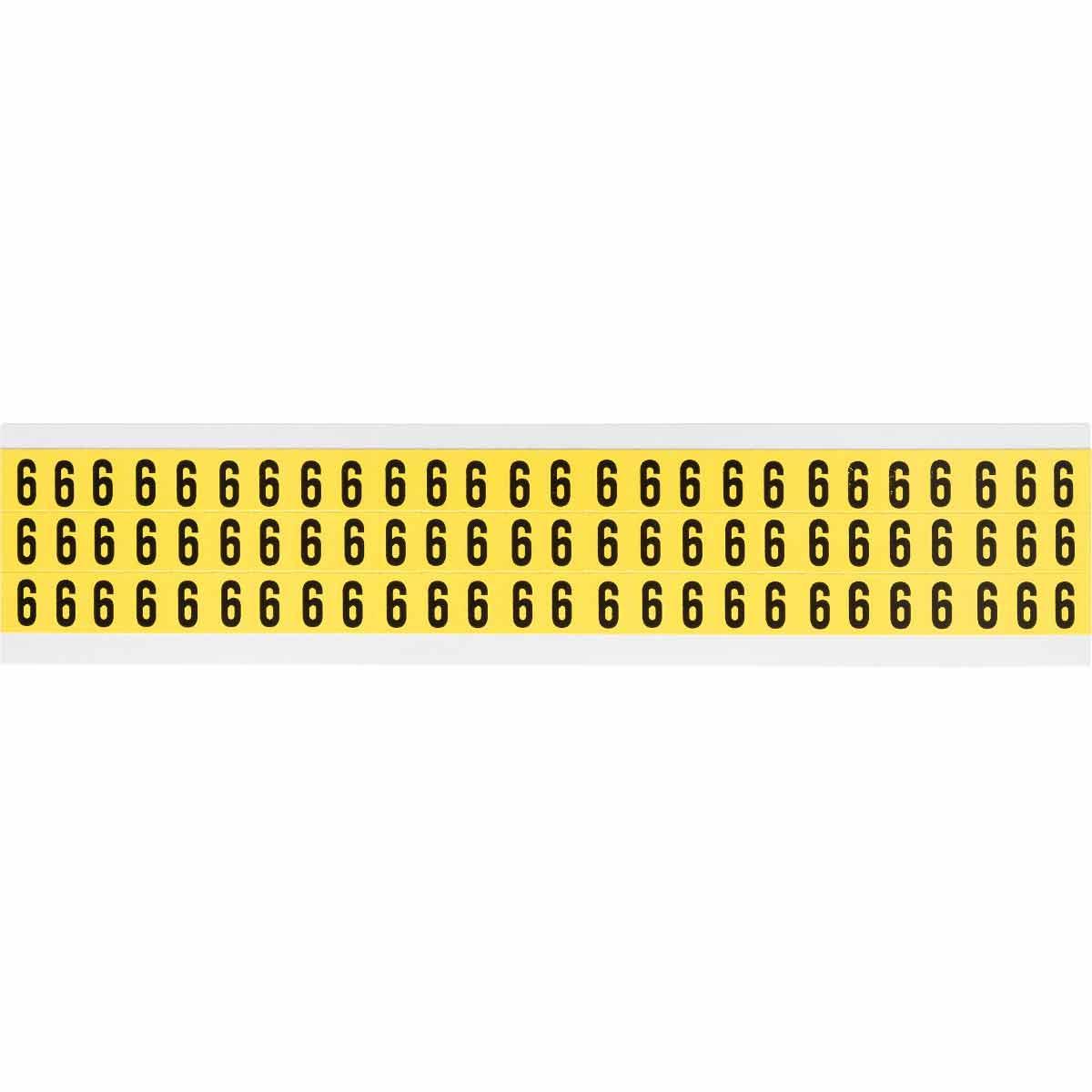 Brady® 3410-6 Letters & Numbers