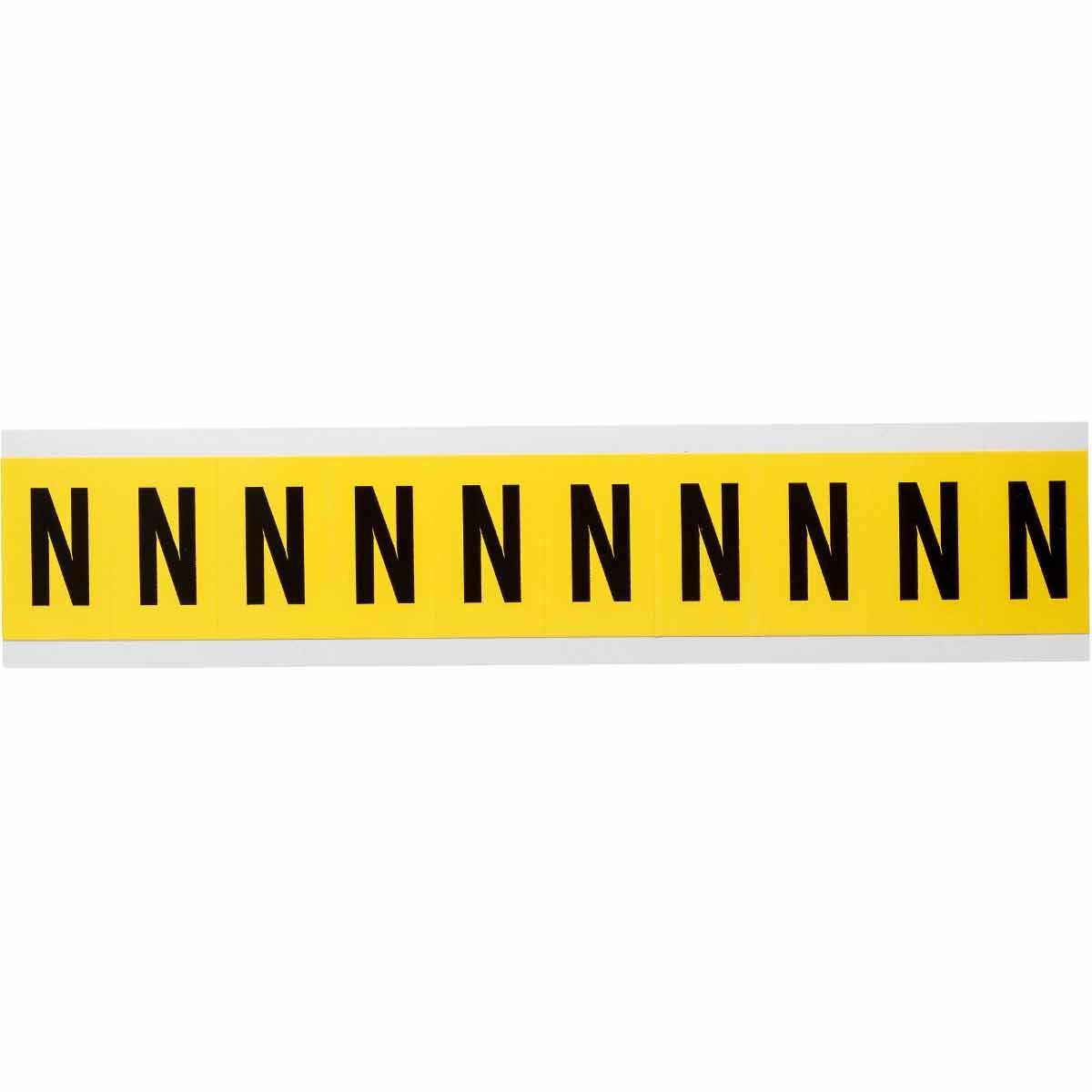 Brady® 3430-N Letters & Numbers