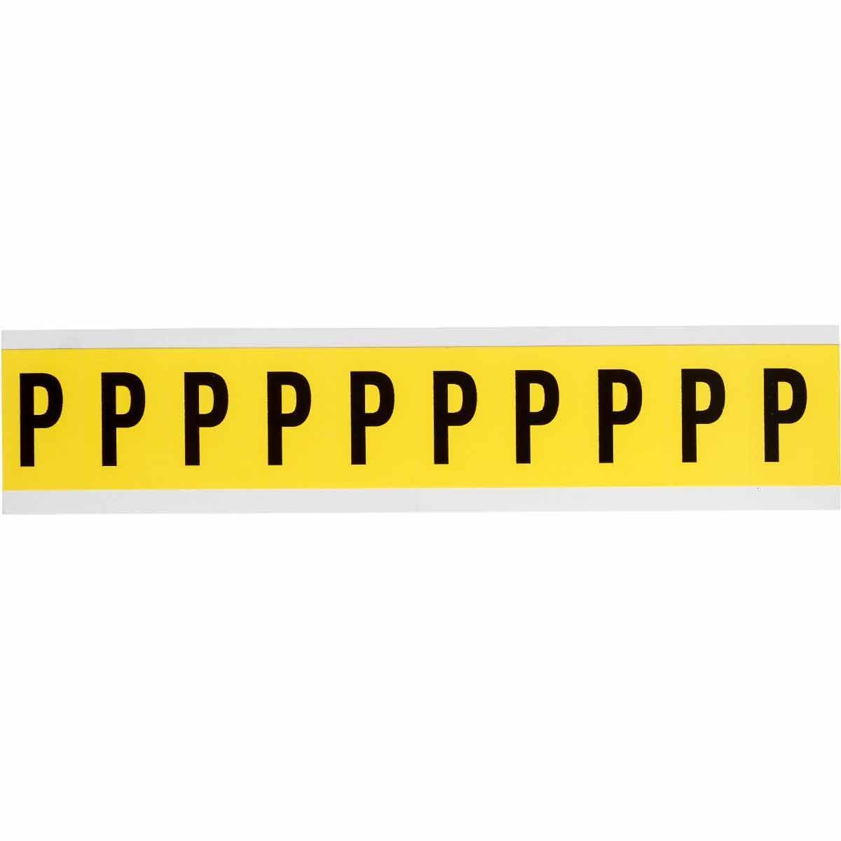 Brady® 3430-P Letters & Numbers