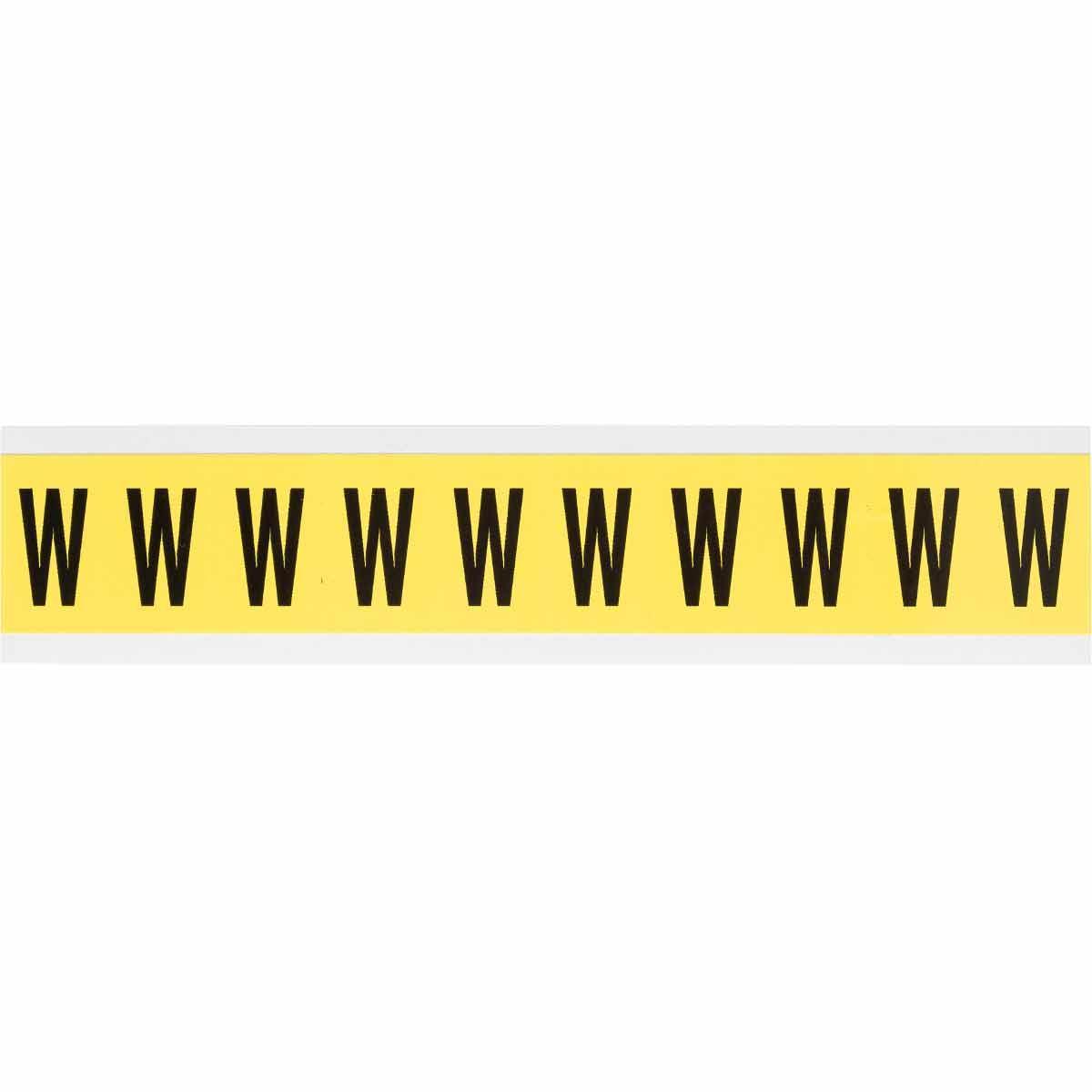 Brady® 3430-W Letters & Numbers
