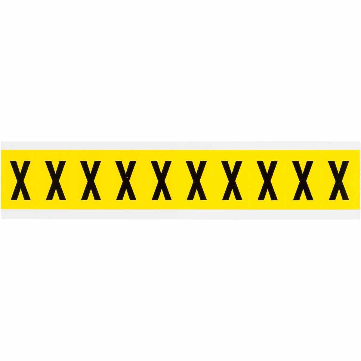 Brady® 3430-X Letters & Numbers