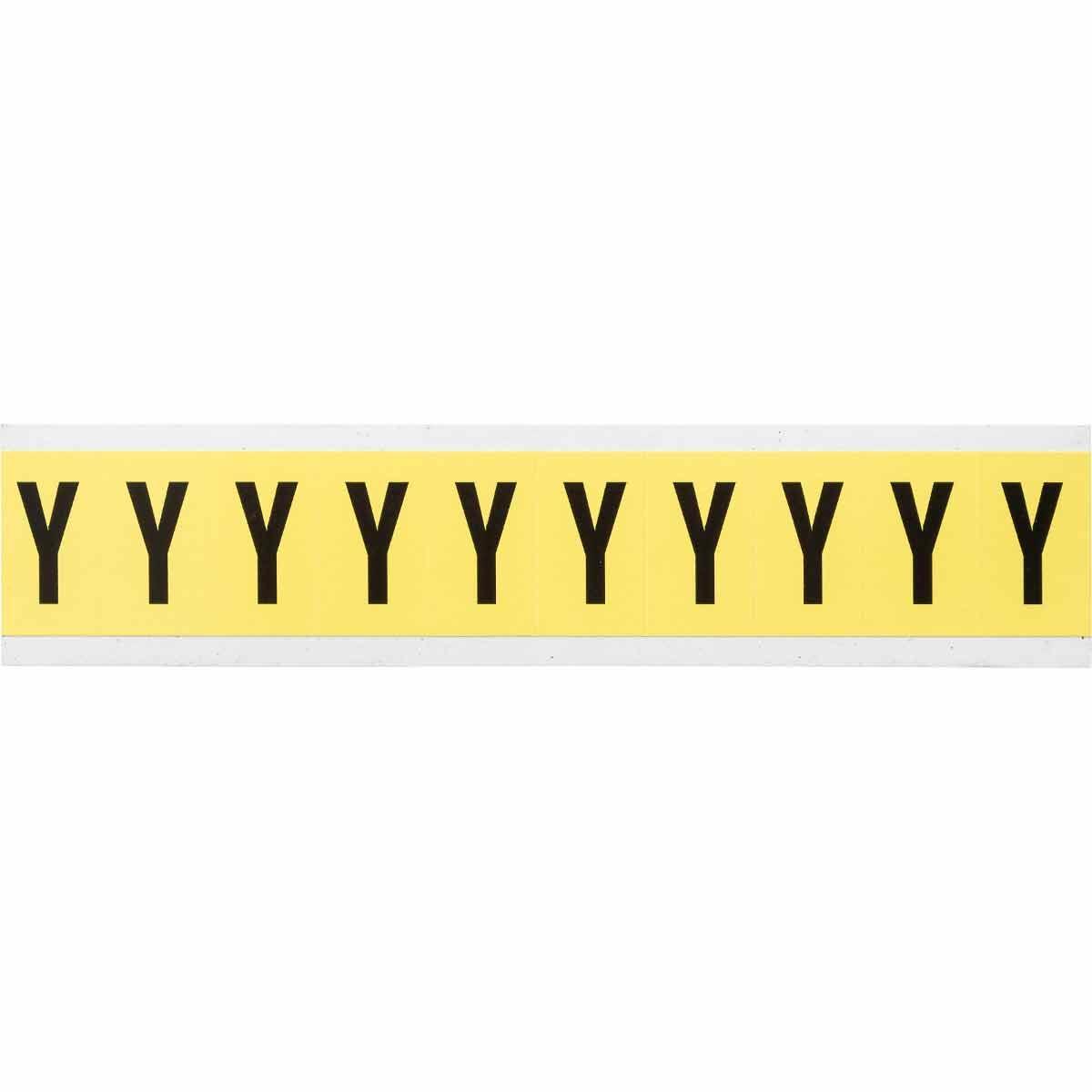Brady® 3430-Y Letters & Numbers