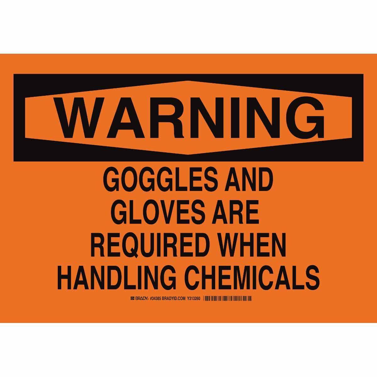 Brady® 34390 Accident Prevention Signs