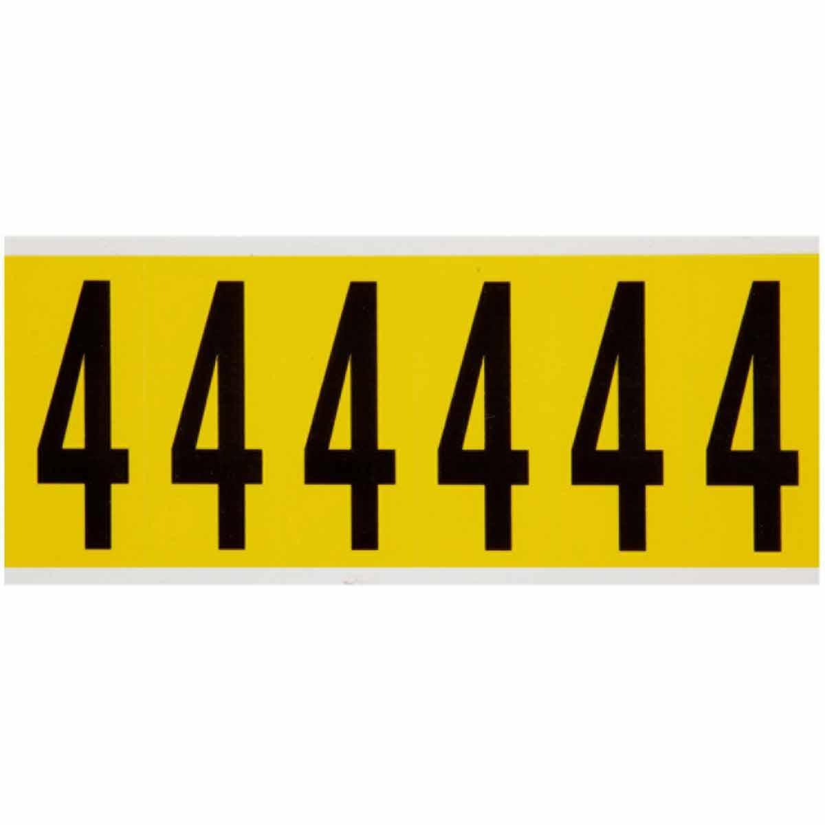 Brady® 3450-4 Letters & Numbers