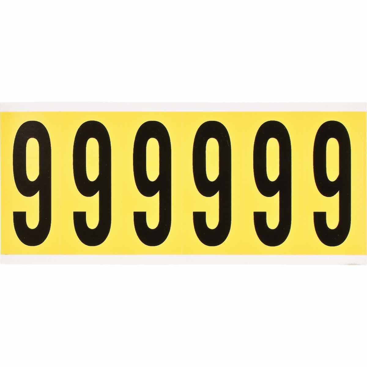Brady® 3450-9 Letters & Numbers