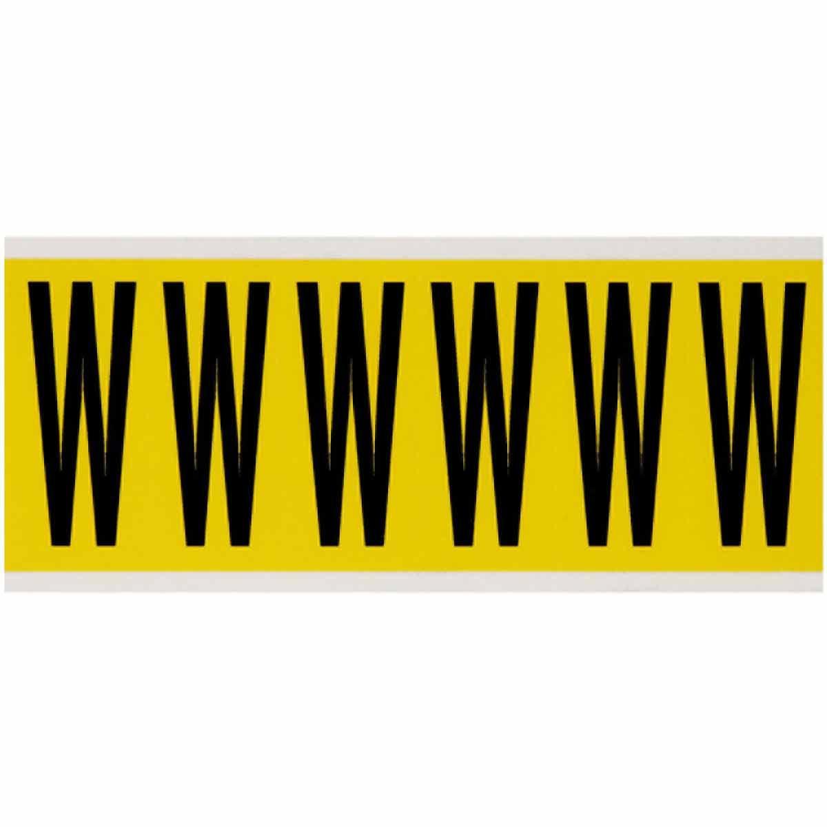 Brady® 3450-W Letters & Numbers