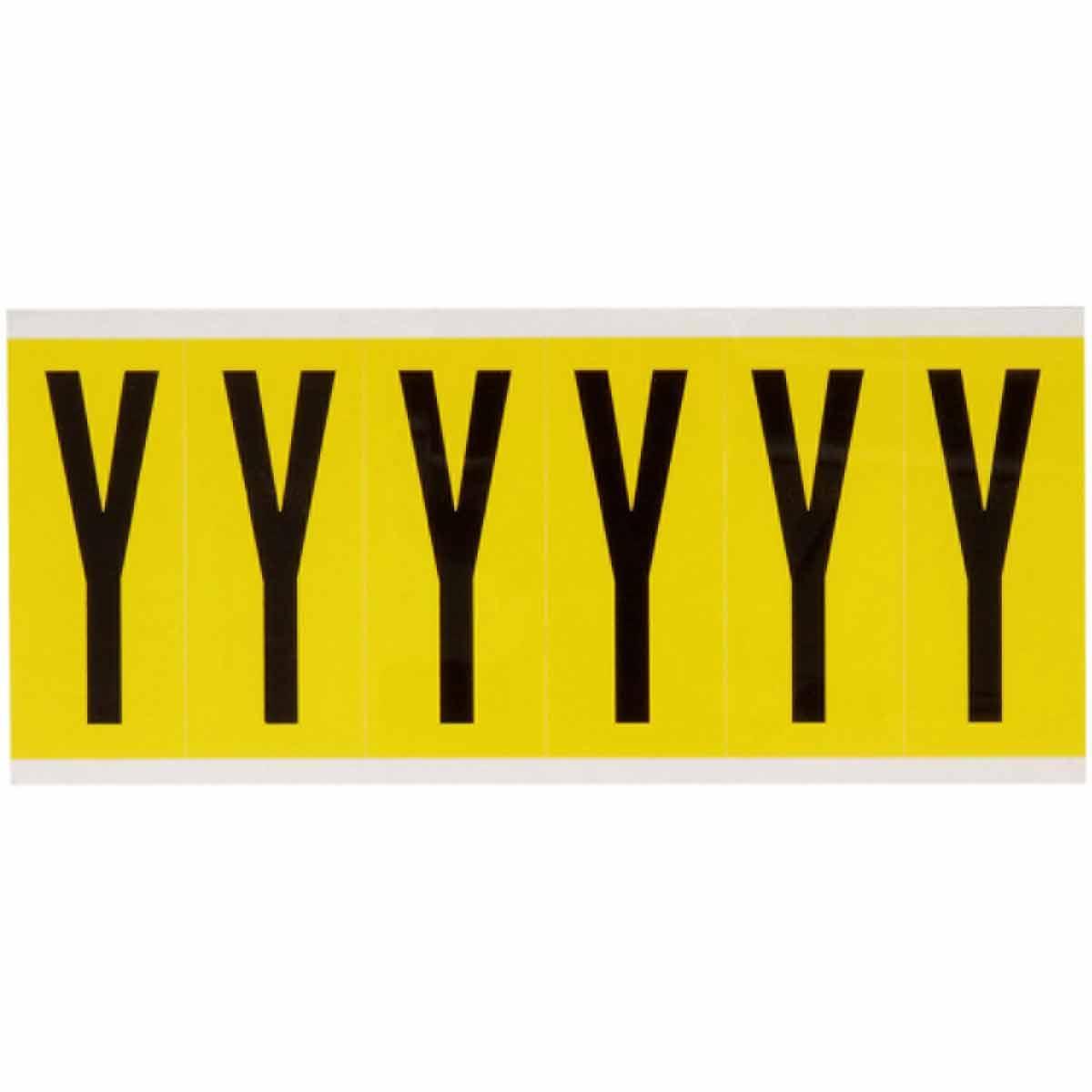 Brady® 3450-Y Letters & Numbers