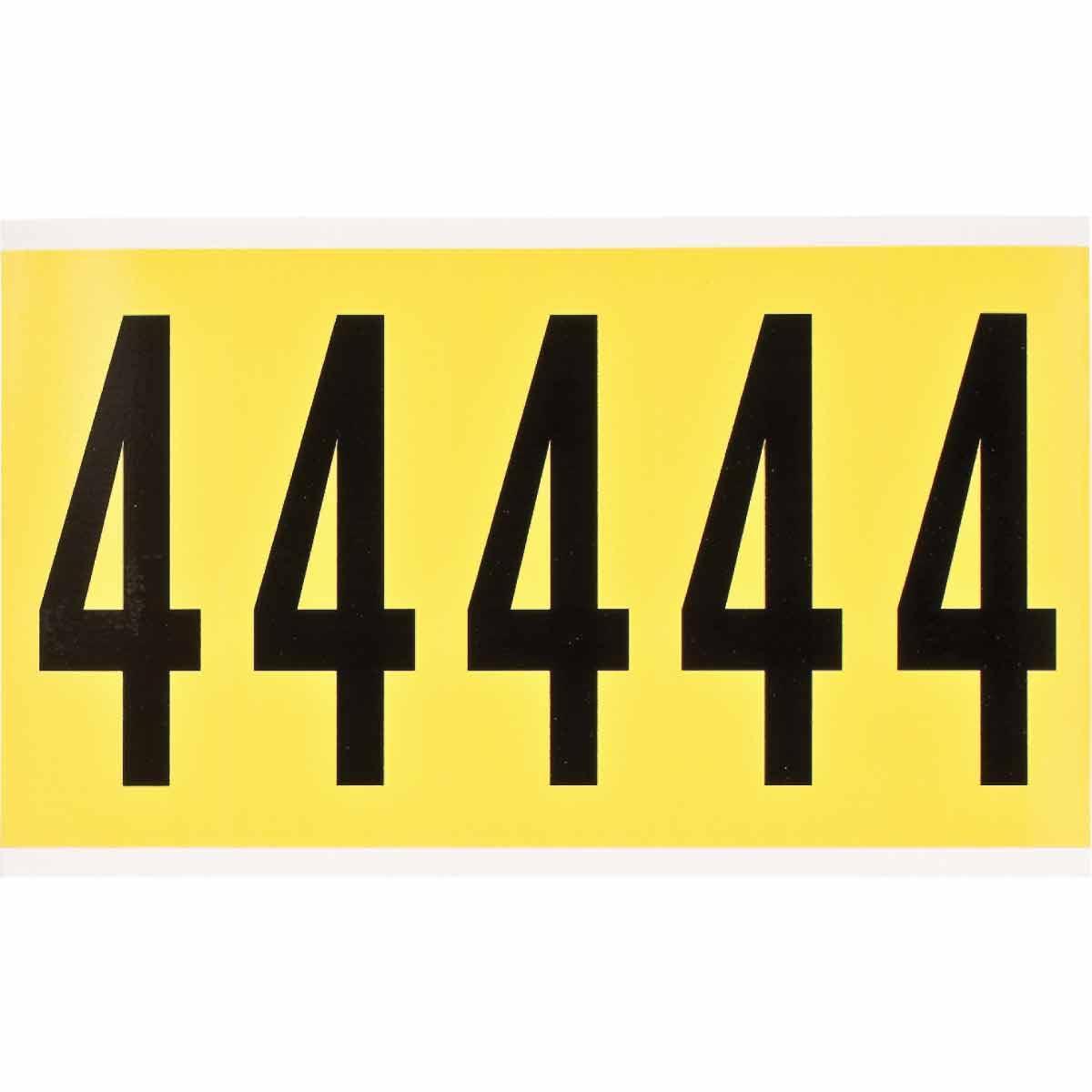 Brady® 3460-4 Letters & Numbers