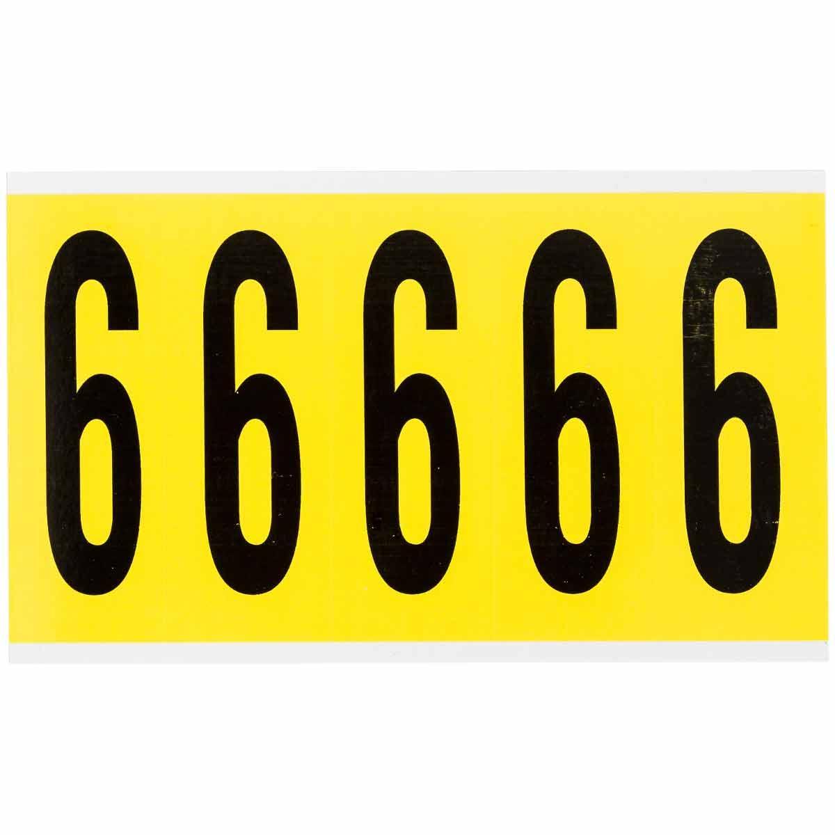 Brady® 3460-6 Letters & Numbers