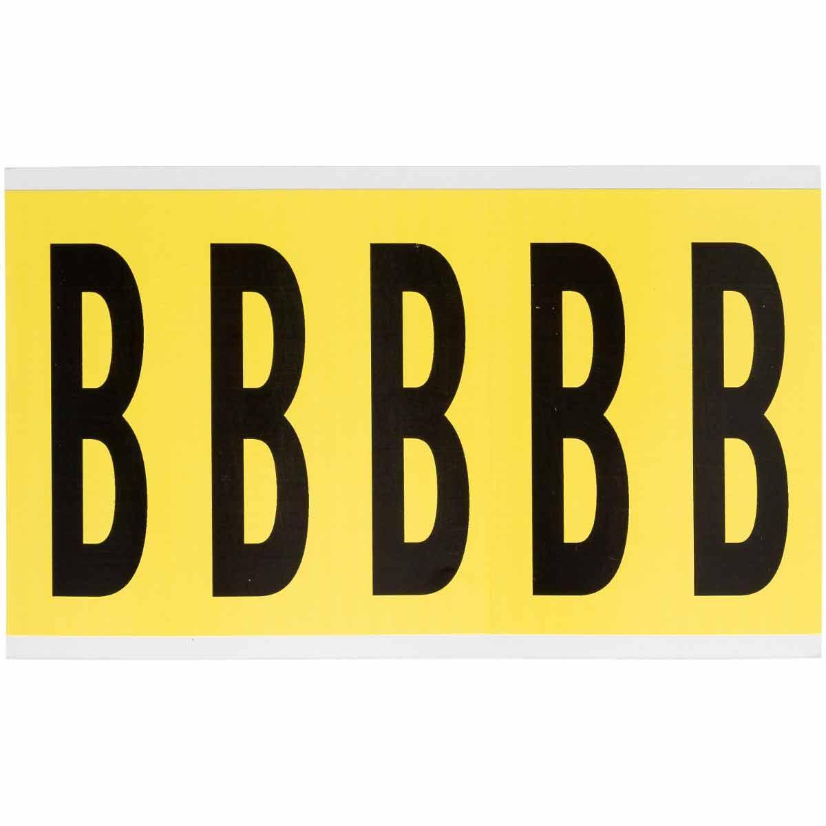 Brady® 3460-B Letters & Numbers
