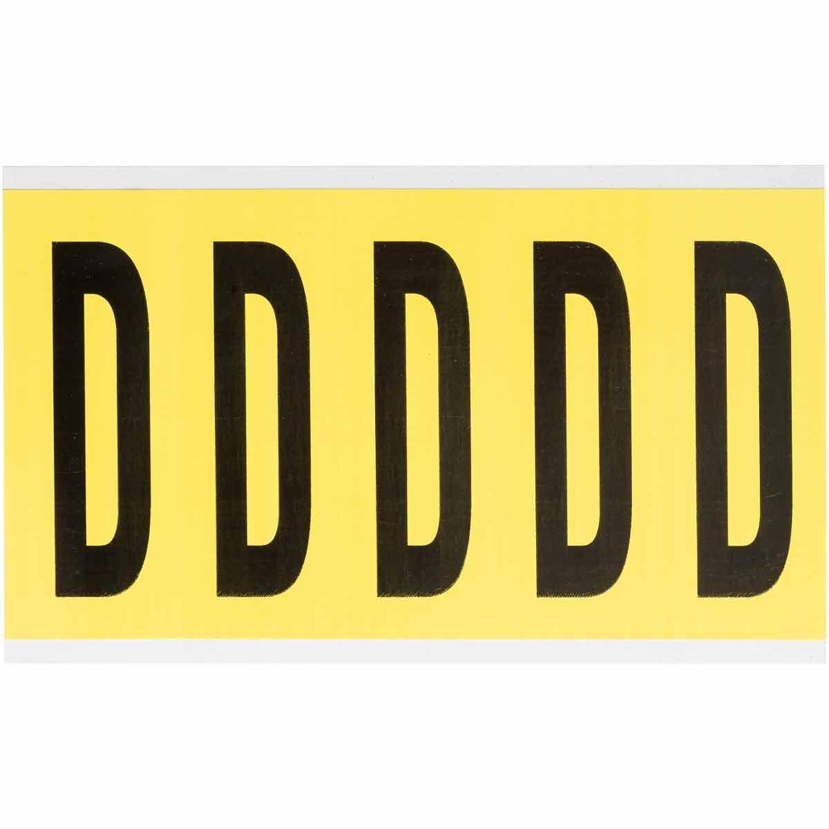 Brady® 3460-D Letters & Numbers