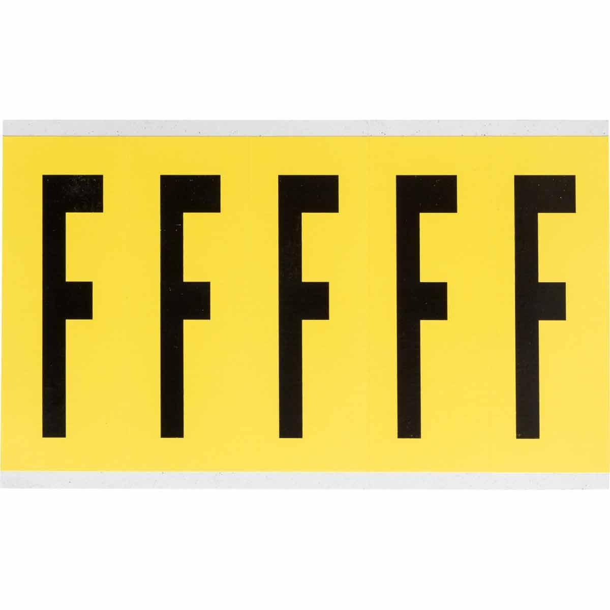 Brady® 3460-F Letters & Numbers