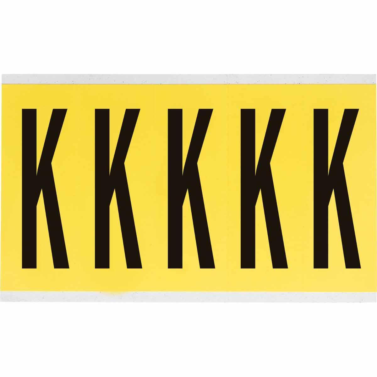 Brady® 3460-K Letters & Numbers