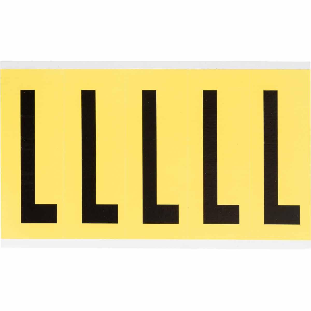 Brady® 3460-L Letters & Numbers