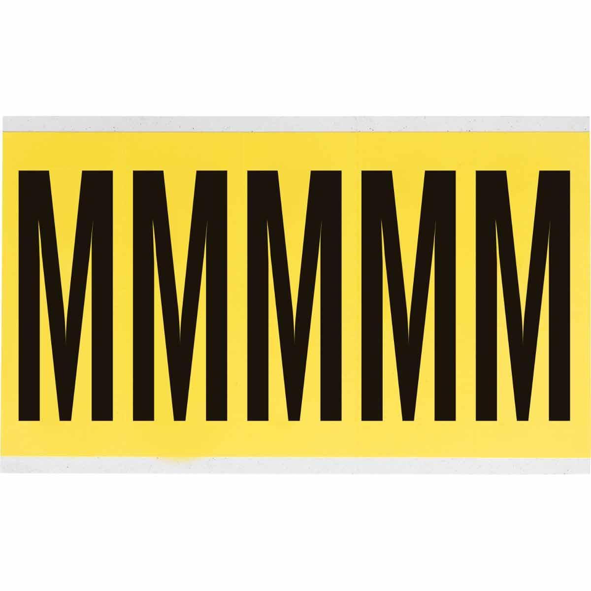 Brady® 3460-M Letters & Numbers