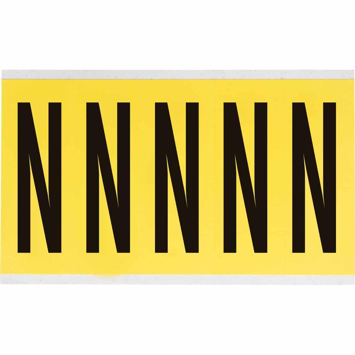 Brady® 3460-N Letters & Numbers