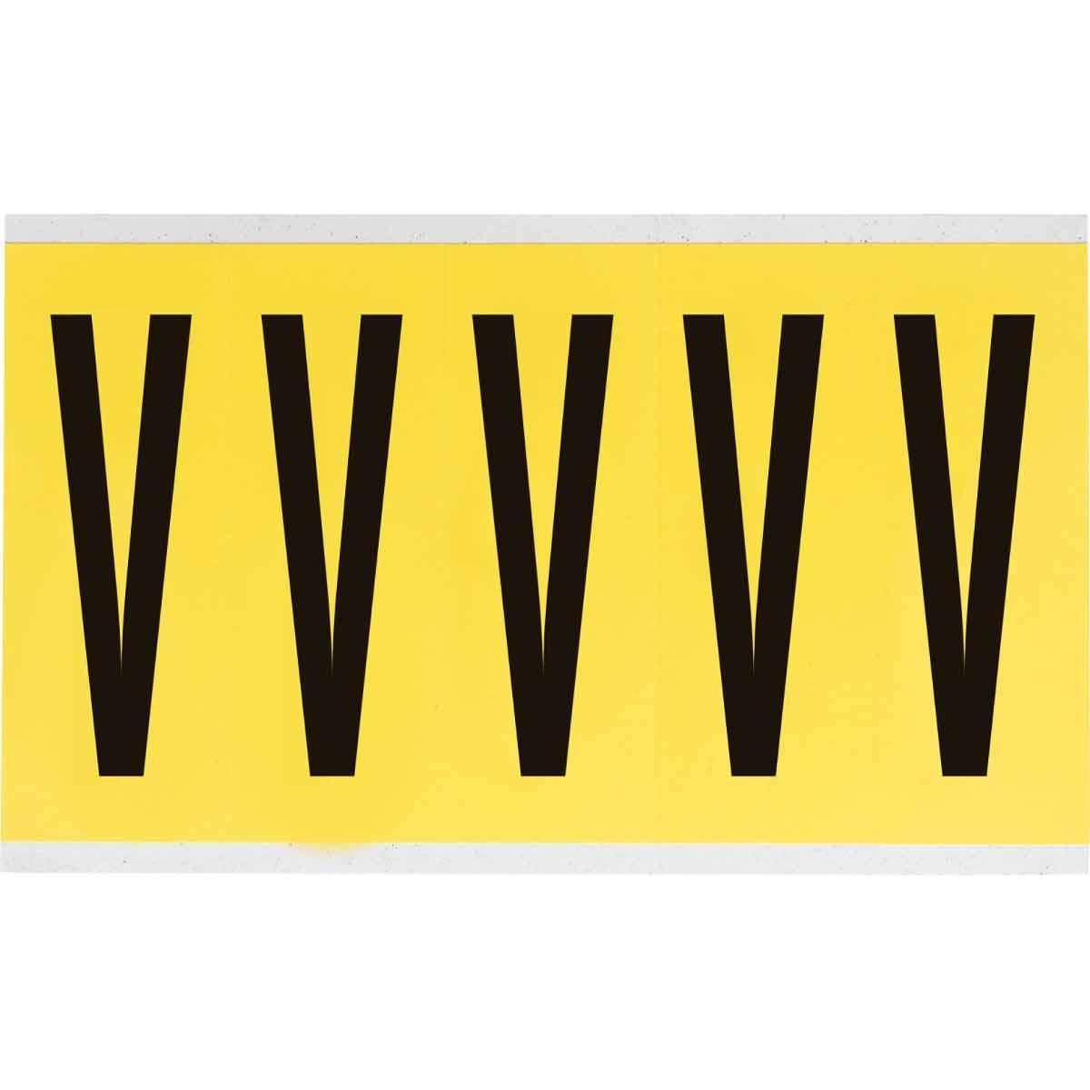 Brady® 3460-V Letters & Numbers