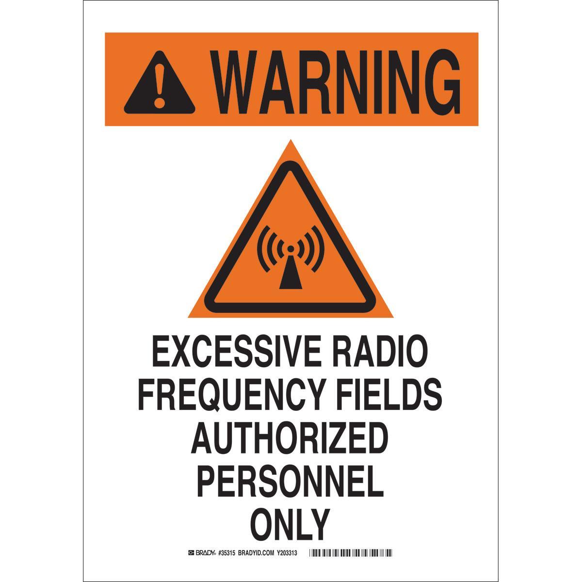 Brady® 35316 Chemical & Hazardous Material Signs