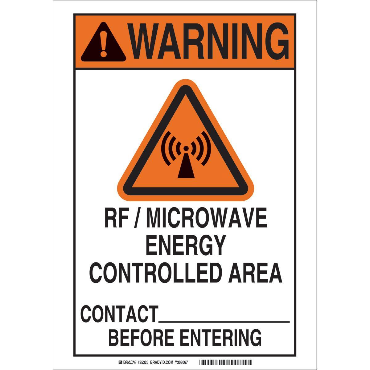 Brady® 35326 Chemical & Hazardous Material Signs