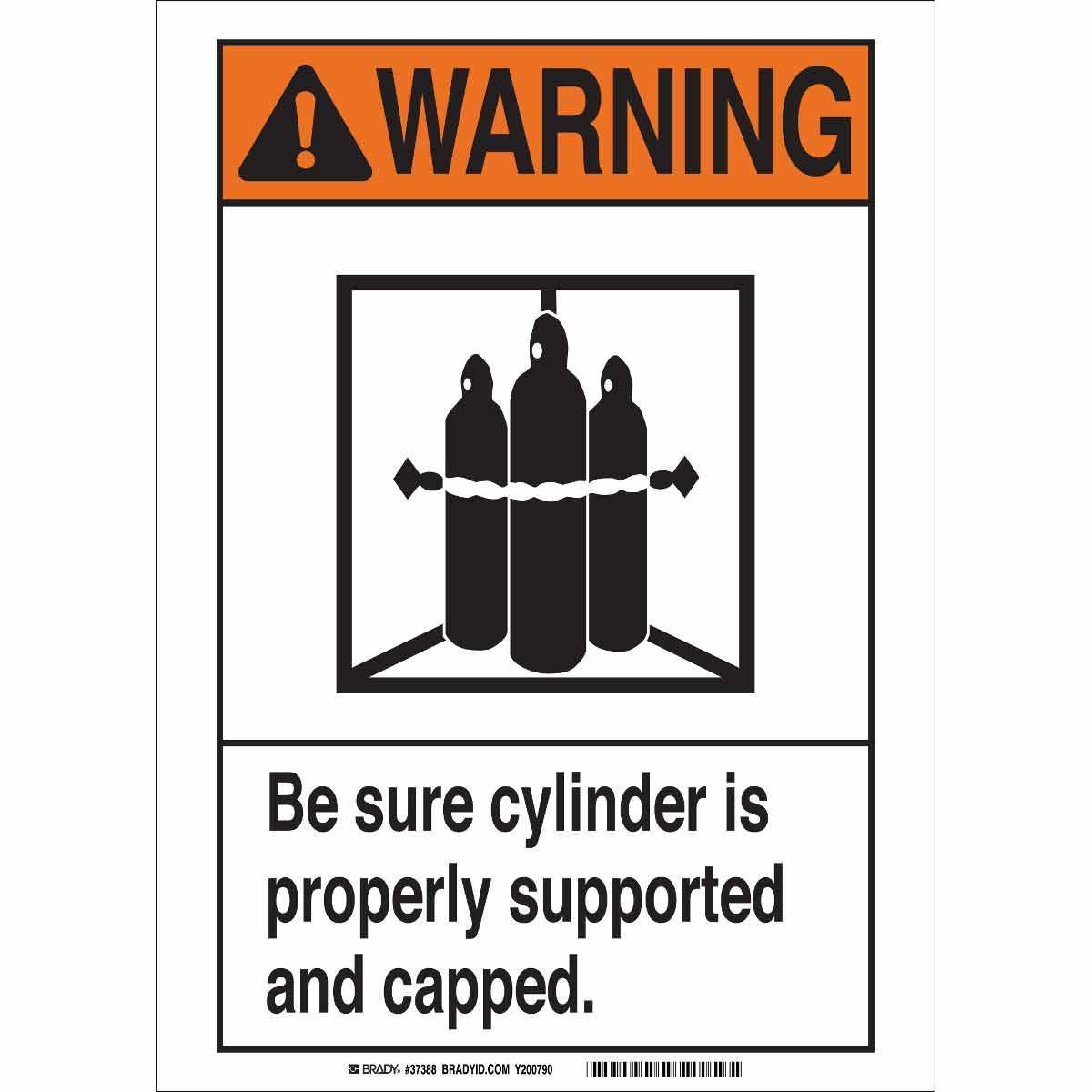 Brady® 37388 Chemical & Hazardous Material Signs