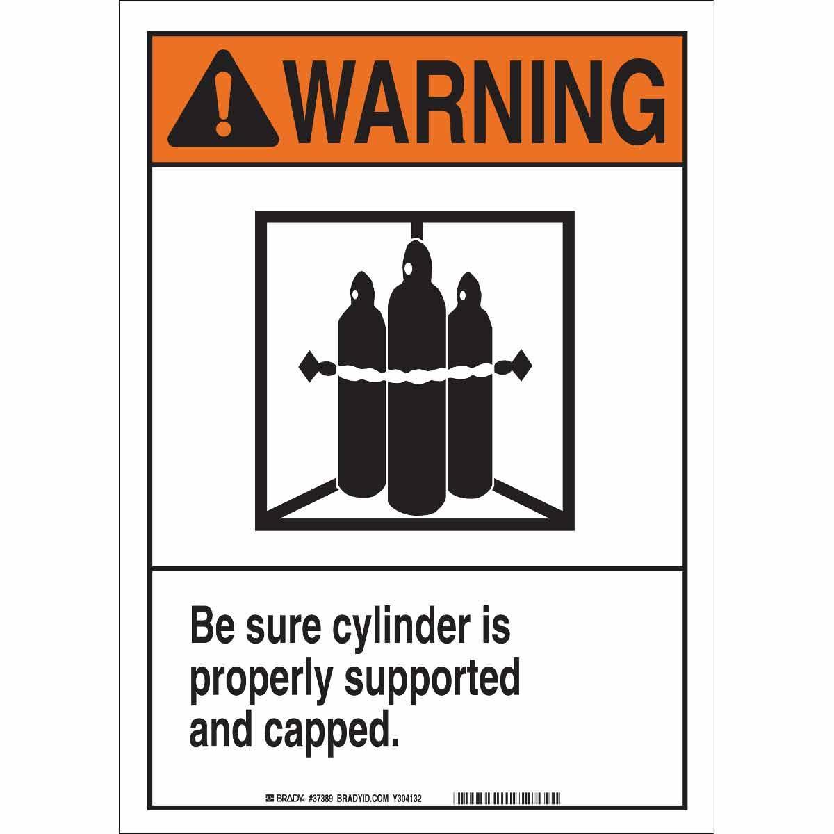 Brady® 37389 Chemical & Hazardous Material Signs