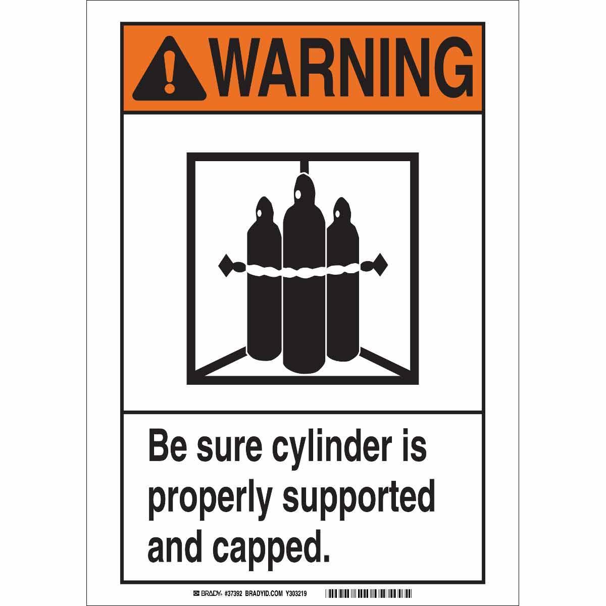 Brady® 37392 Chemical & Hazardous Material Signs