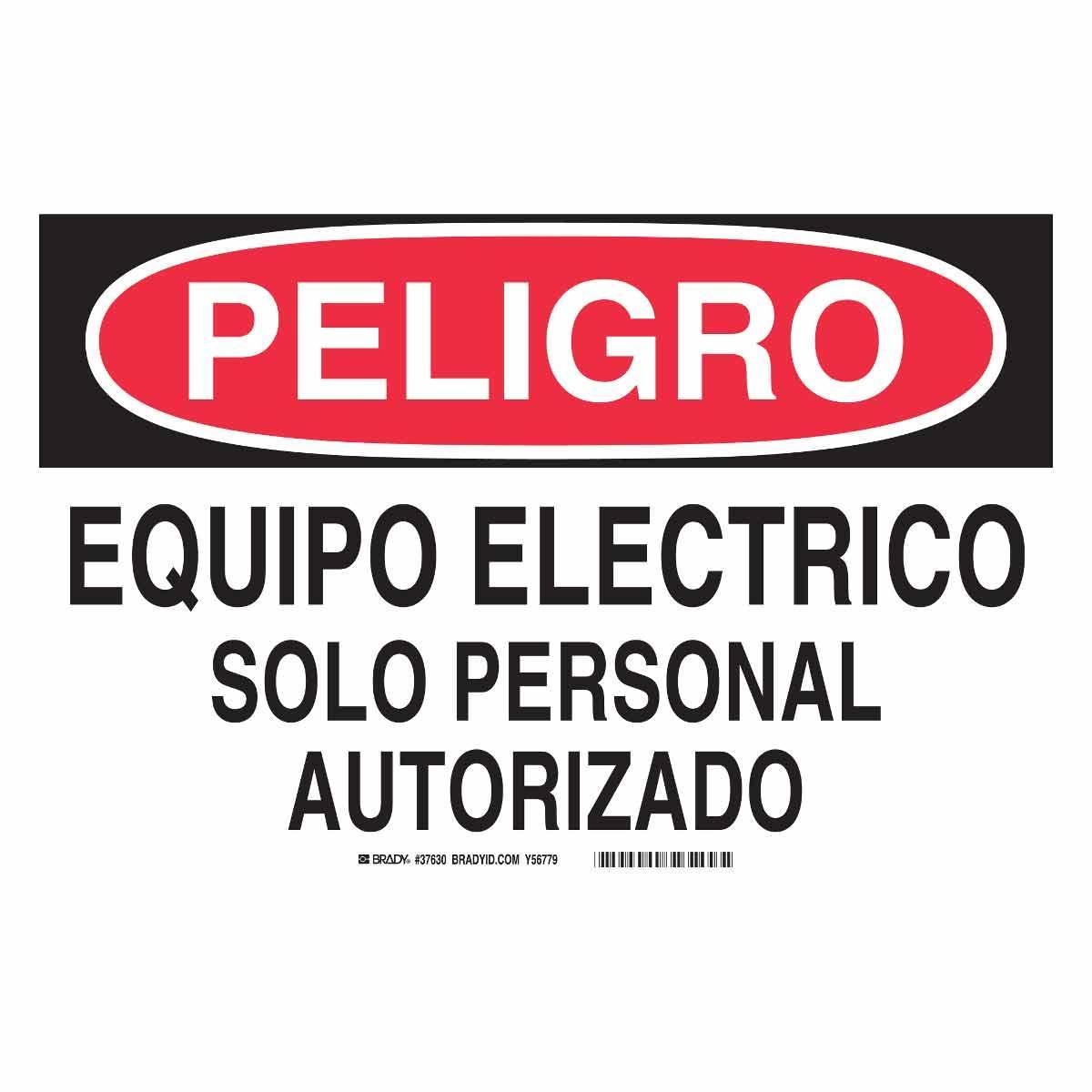 Brady® 37630 Accident Prevention Signs