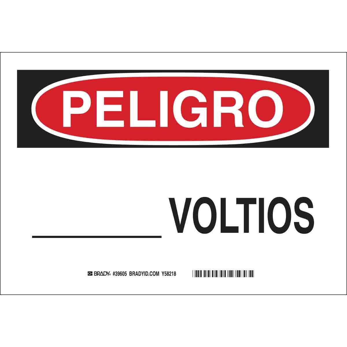 Brady® 39605 Accident Prevention Signs