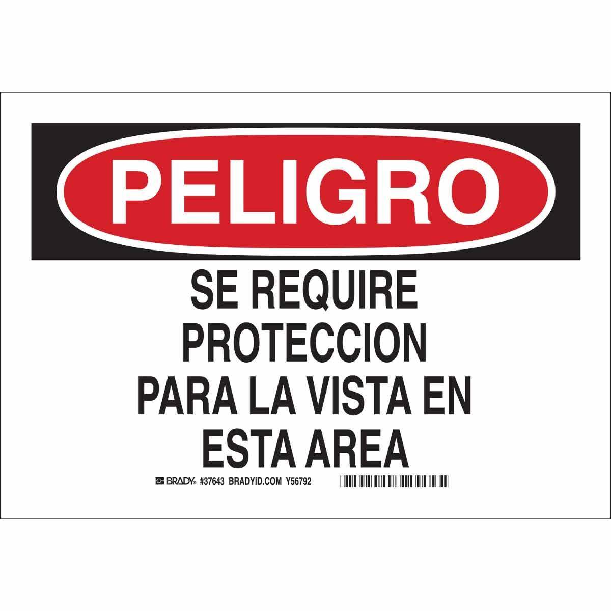 Brady® 37643 Accident Prevention Signs