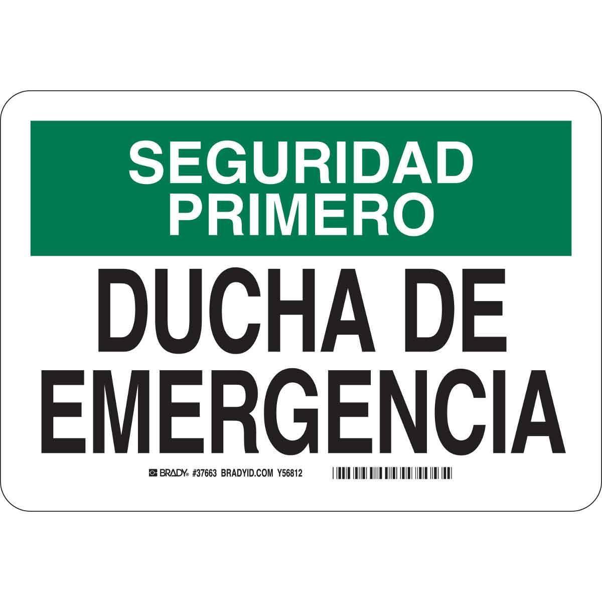 Brady® 37663 Fire, Emergency, Exit & First Aid Signs