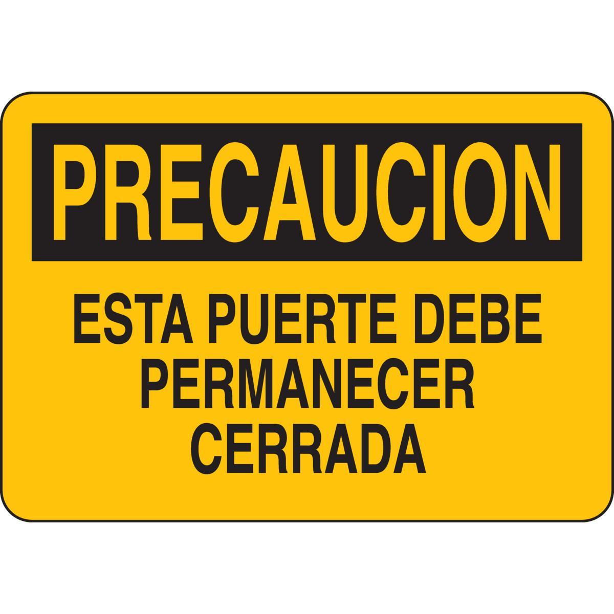 Brady® 38337 Access & Security Signs
