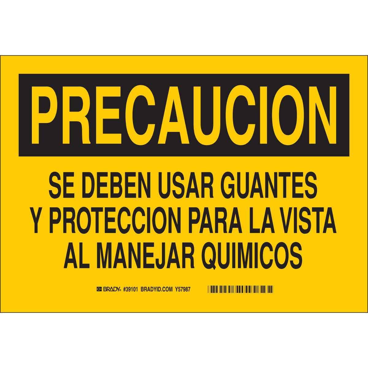 Brady® 39128 Accident Prevention Signs