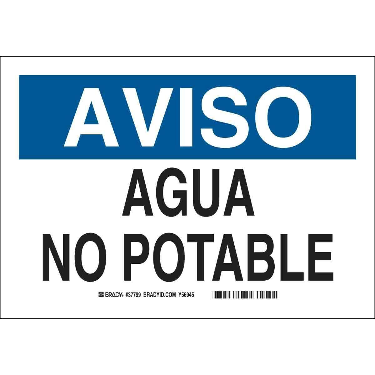 Brady® 37799 Accident Prevention Signs