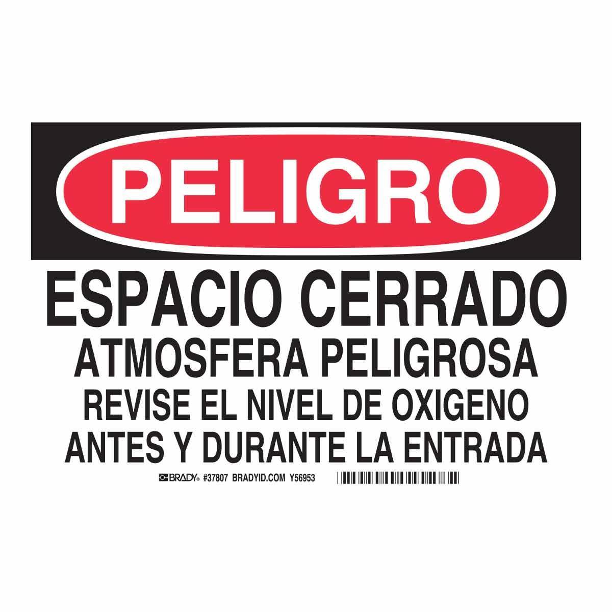 Brady® 37807 Accident Prevention Signs