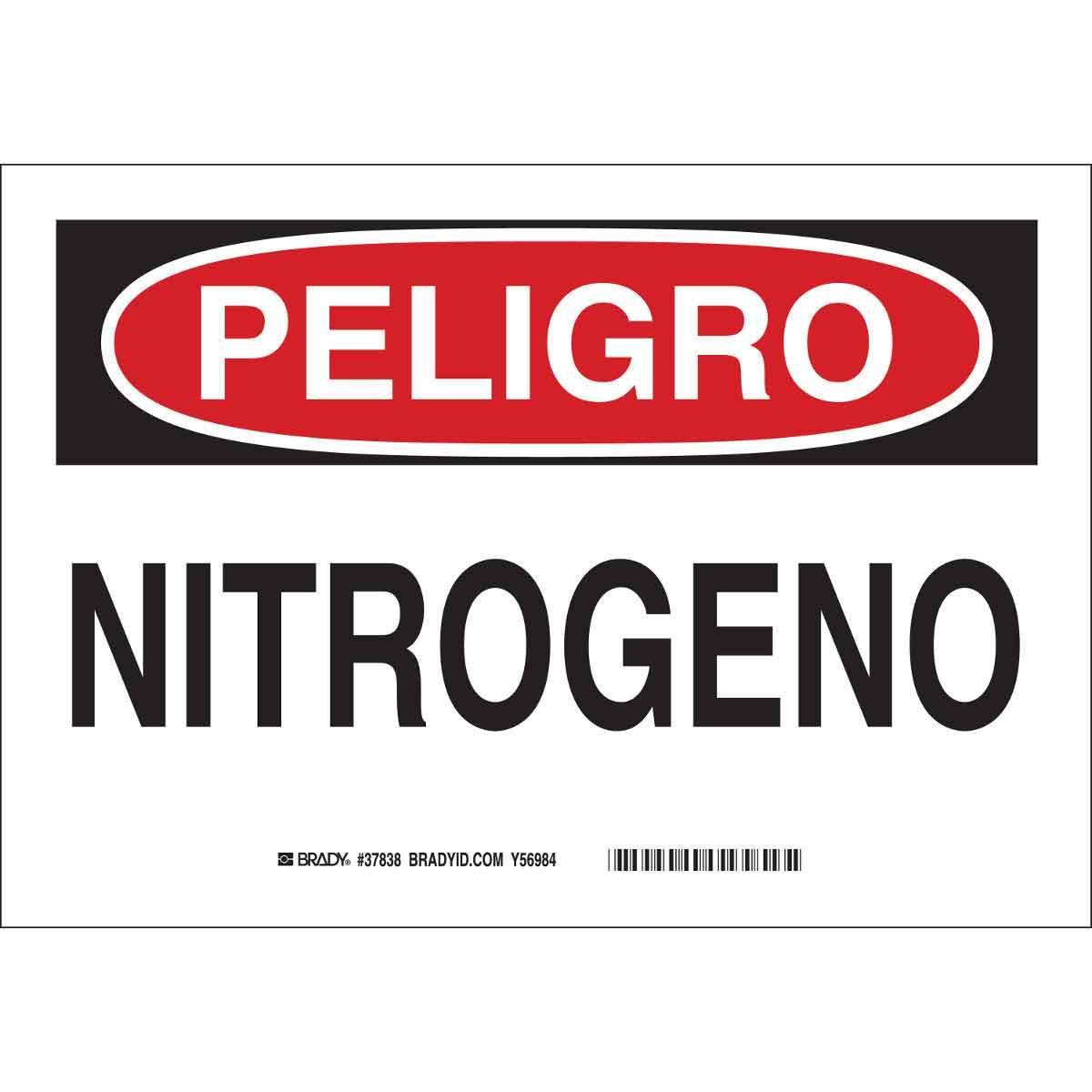 Brady® 37838 Chemical & Hazardous Material Signs
