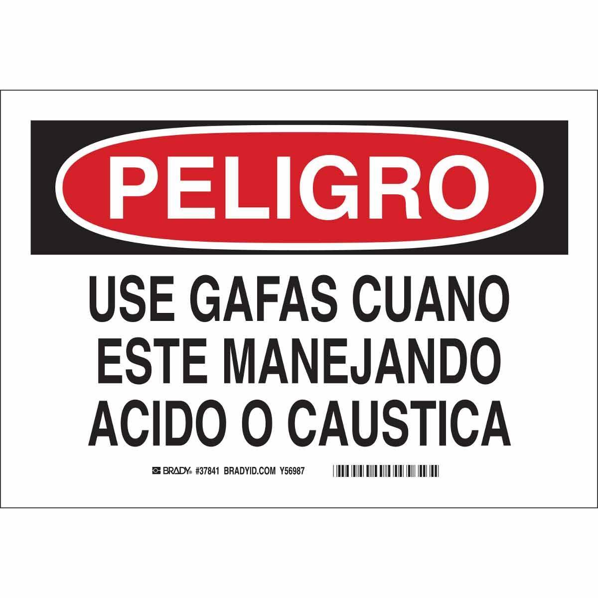 Brady® 39143 Chemical & Hazardous Material Signs