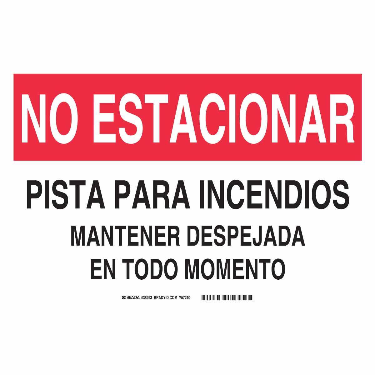 Brady® 38293 Parking & Traffic Signs
