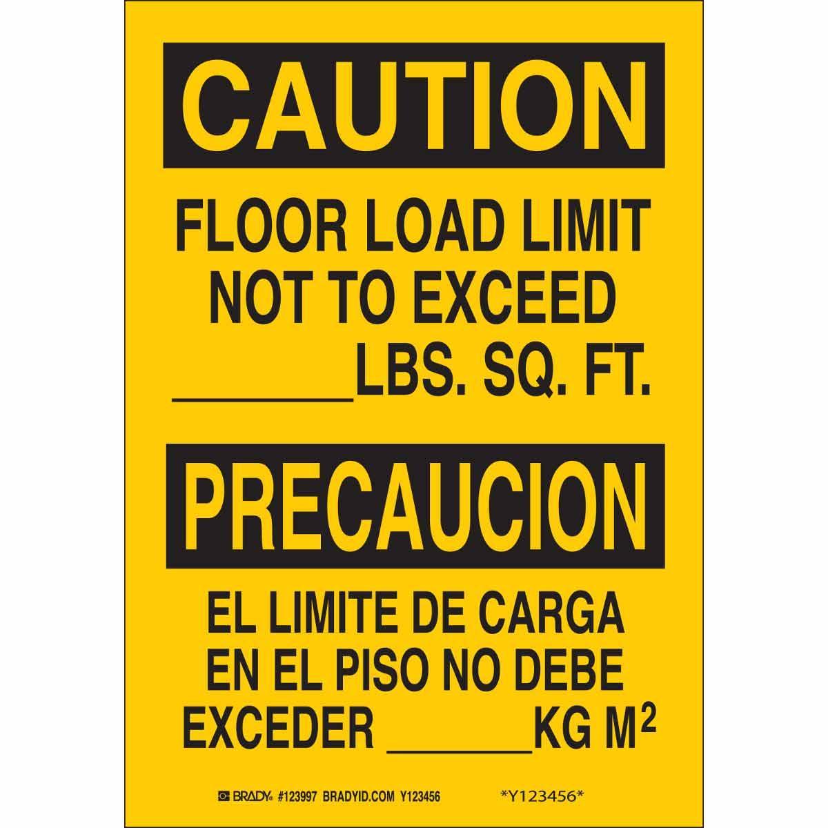 Brady® 38846 Accident Prevention Signs