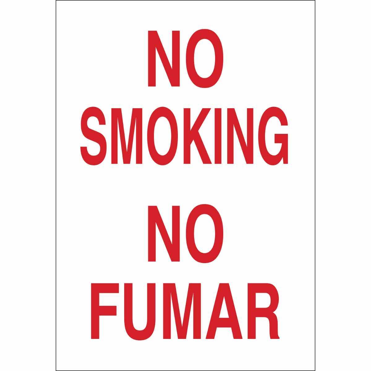 Brady® 38931 No Smoking & Restricted Activity Signs
