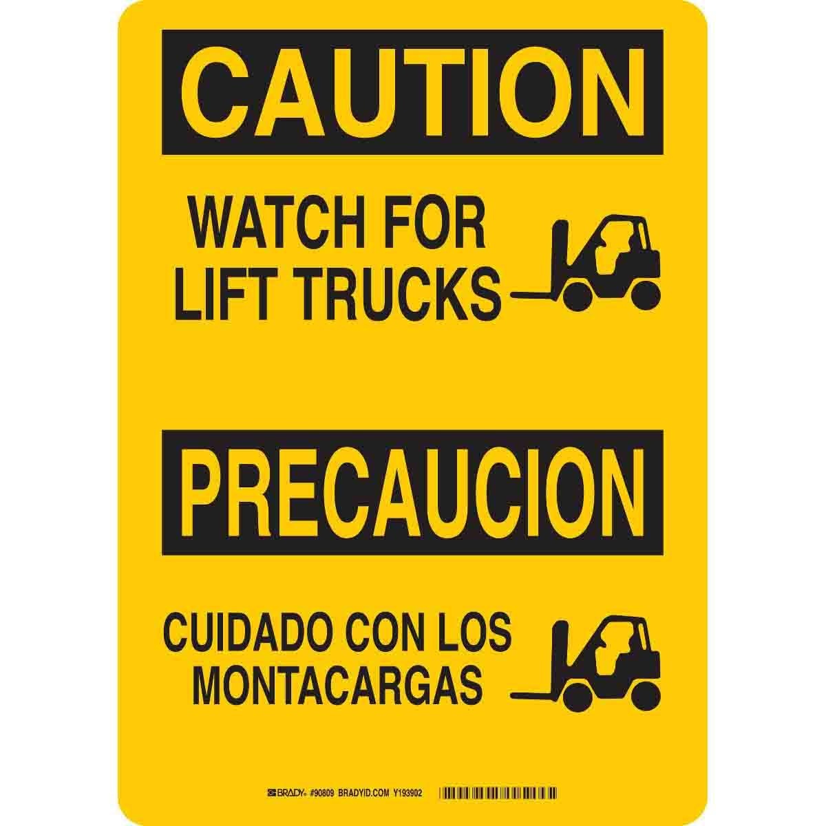 Brady® 38430 Accident Prevention Signs