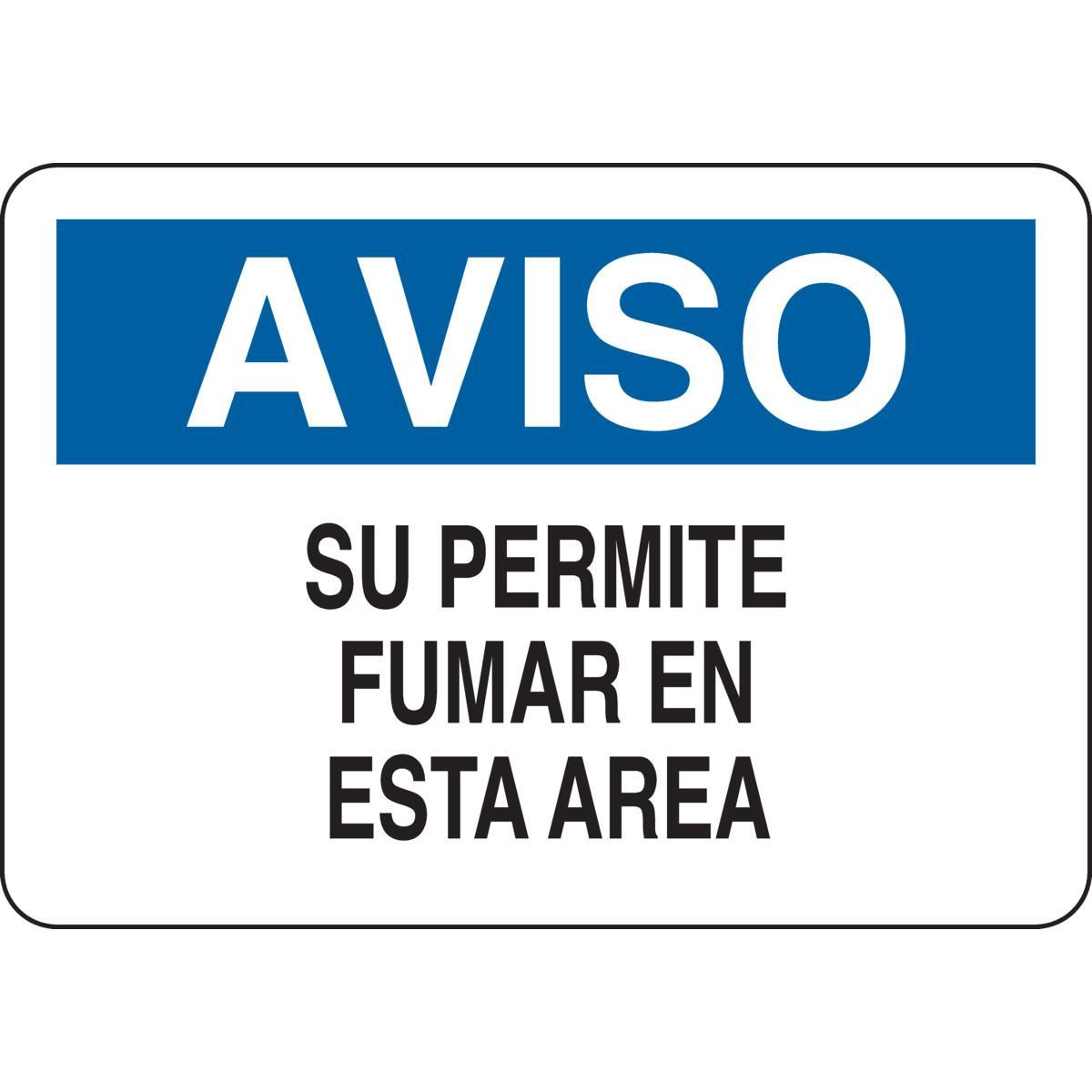 Brady® 38441 No Smoking & Restricted Activity Signs