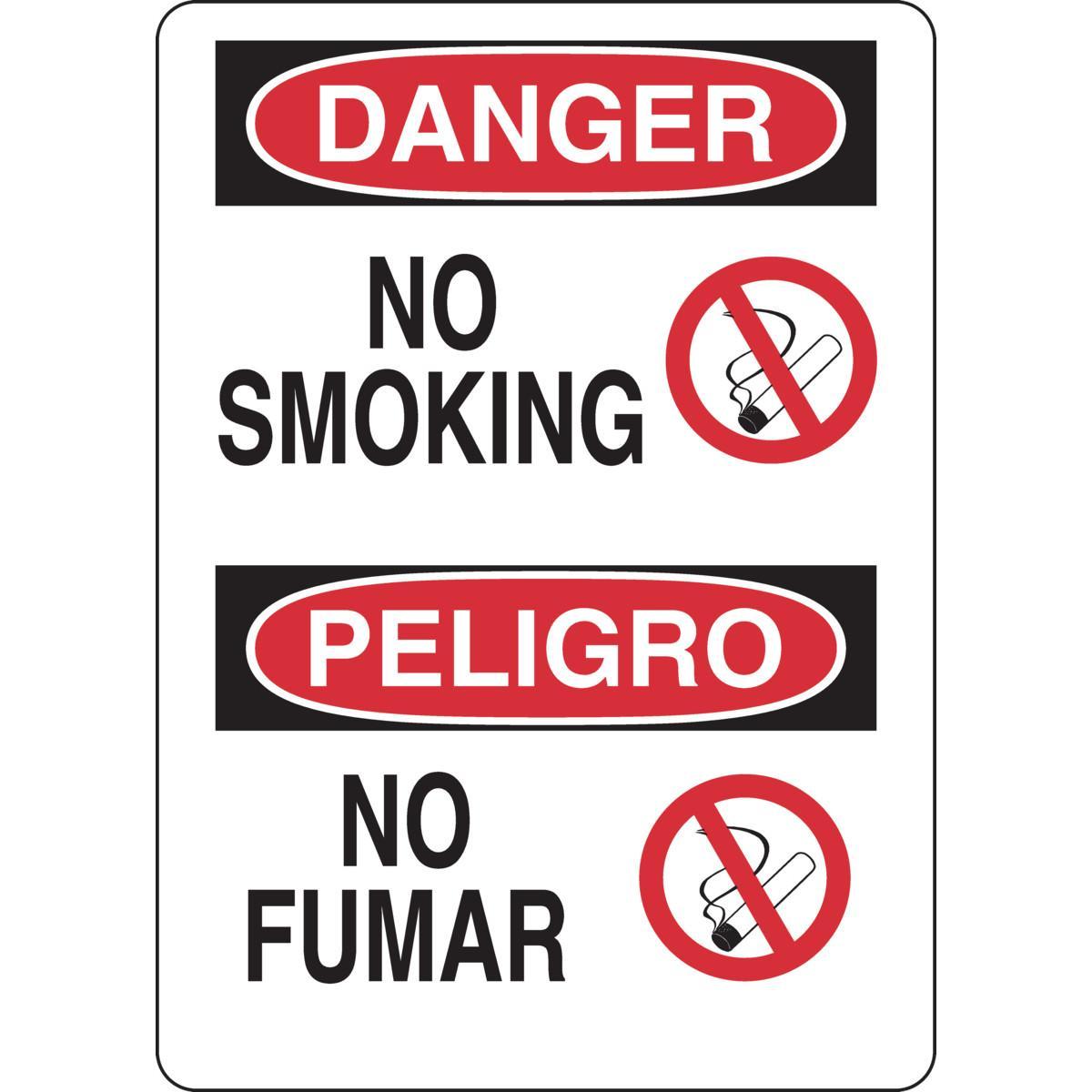 Brady® 38478 No Smoking & Restricted Activity Signs