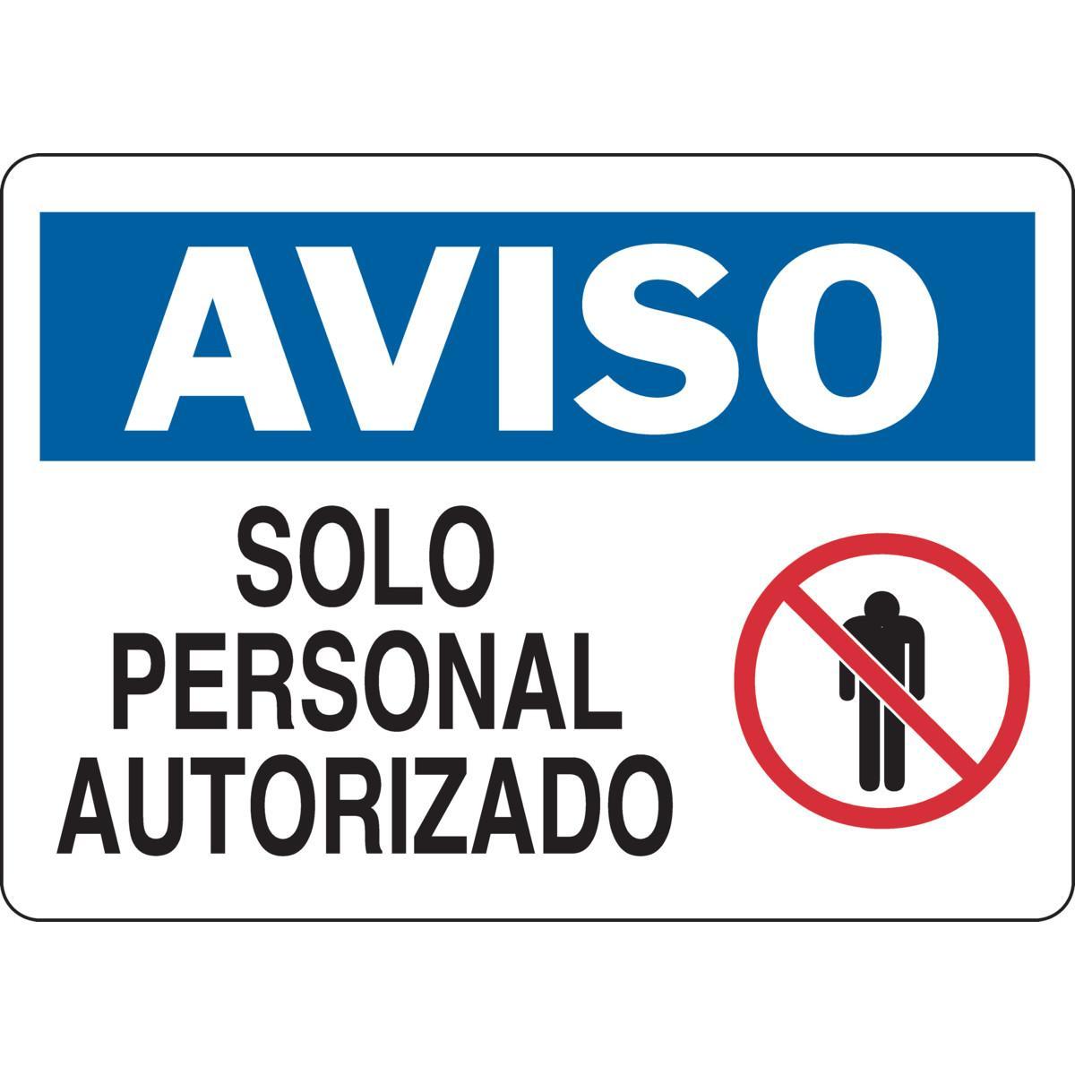 Brady® 97938 Access & Security Signs